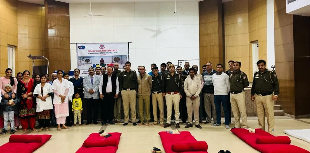 Delhi Police Wellness Camp