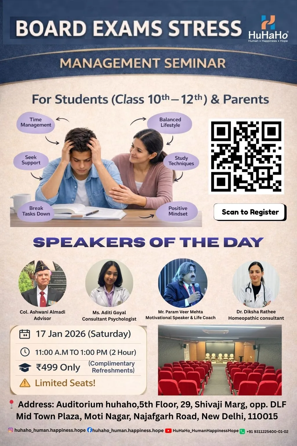 Board-Exam Stress &mdash; Management Seminar
