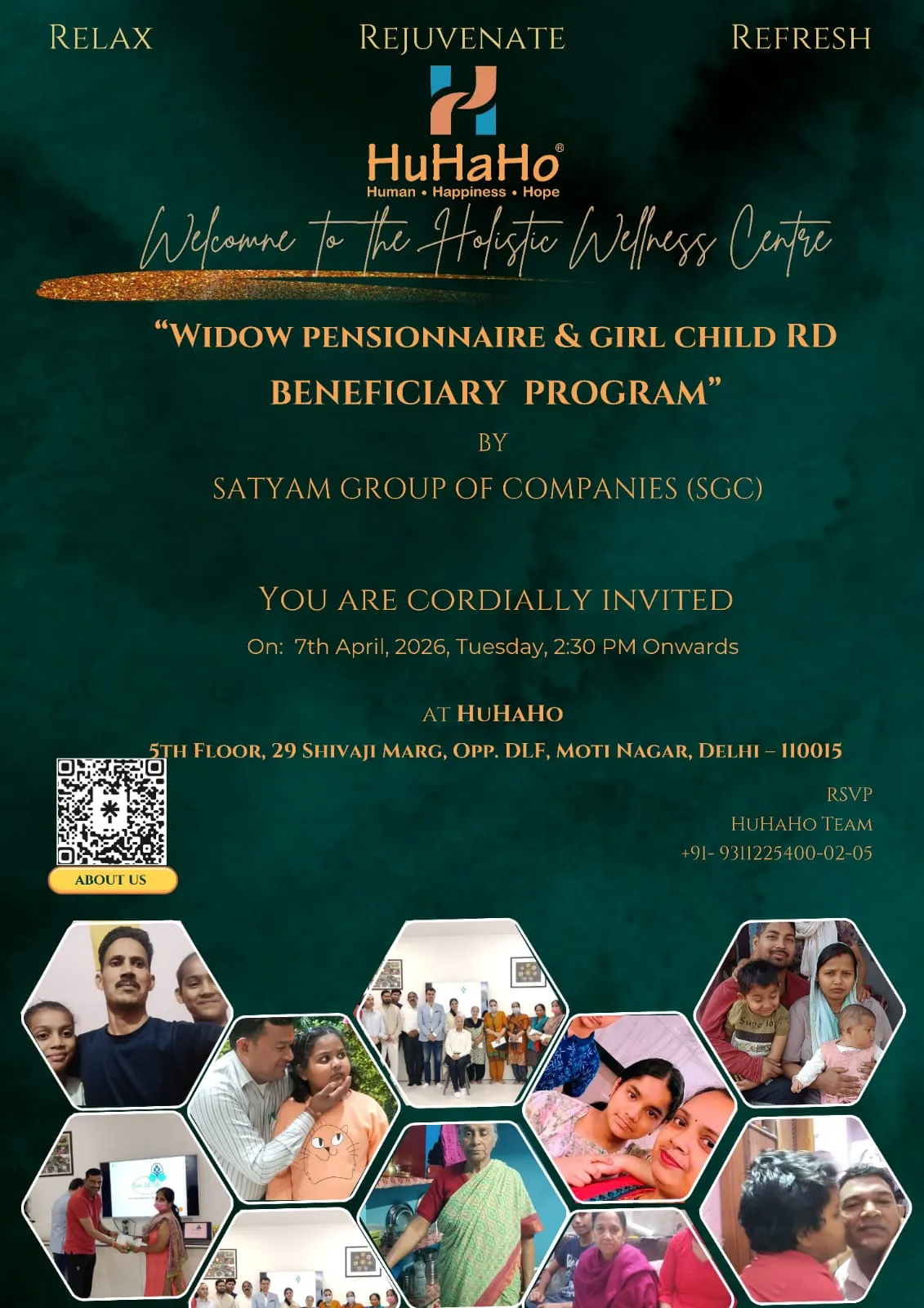 Widow Pension & Girl-Child RD Program