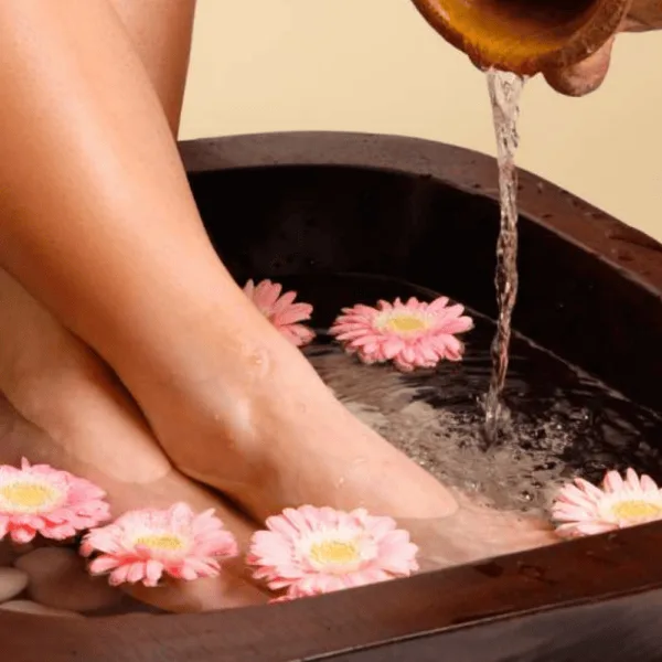 Foot soak therapy