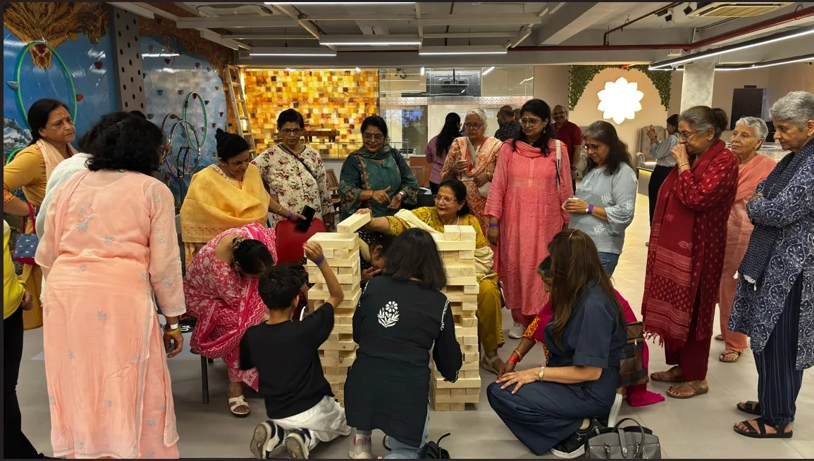 Yogshala Group exploring Happiness Activities.