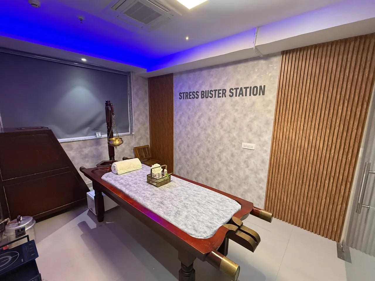 Ayurvedic Therapy Room.